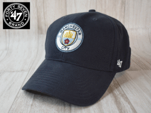 ★未使用品★47 BRAND 47ブランド サッカー MANCHESTER CITY マンチェスターシティー フリーサイズ キャップ 帽子 EUモデル J172