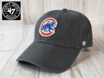 ★未使用品★47 BRAND 47ブランド MLB CHICAGO CUBS カブス フリーサイズ キャップ 帽子 USモデル J177_画像1