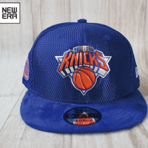 ★未使用品★NEW ERA ニューエラ NBA NEW YORK KNICKS ニックス 9FIFTY フリーサイズ キャップ 帽子 USモデル A217の画像2