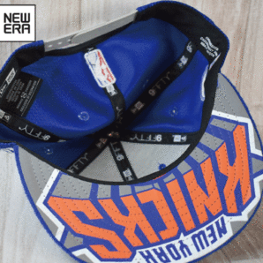 ★未使用品★NEW ERA ニューエラ NBA NEW YORK KNICKS ニックス 9FIFTY フリーサイズ キャップ 帽子 USモデル A217の画像6