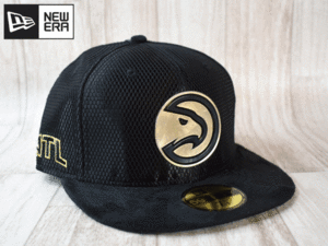 ★未使用品★NEW ERA ニューエラ ATLANTA HAWKS ホークス 59FIFTY 7-1/2 59.6cm キャップ 帽子 USモデル A220