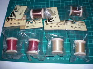 YGKよつあみ　セキ糸３カラー６ヶ　超極細・素材ケプラート
