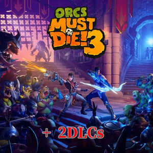 Orcs Must Die! 3 + 2DLC / オーク・マスト・ダイ 3 ★ タワーディフェンス アクション ★ PCゲーム Steamコード Steamキー