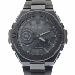 ■ 1円 ~ 正規 廃番 参定60,500円 ■ カシオ CASIO G-SHOCK ■ G-STEEL GST-B500BD-1AJF ■箱説コマ オールブラック ソーラー メンズ