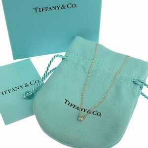 ■ 1円 ～ 正規 中古 美品 参定7.1万■ ティファニー TIFFANY &Co■ バイザヤード ネックレス ■ スターリング シルバー 1P ダイヤモンド