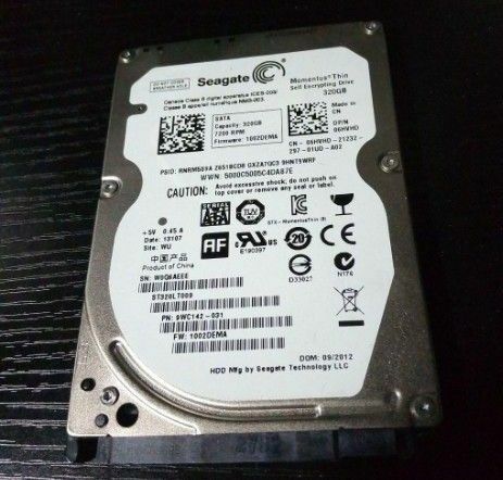 Seagate HDD 320GB ①