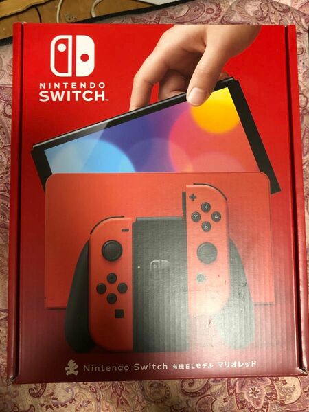 【新品】Nintendo Switch 有機ELモデル マリオレッド