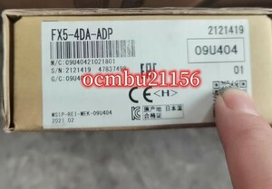 ★新品　MITSUBISHI　三菱　アナログ出力拡張アダプタ FX5-4DA-ADP シーケンサ PLC【6ヶ月保証付き】