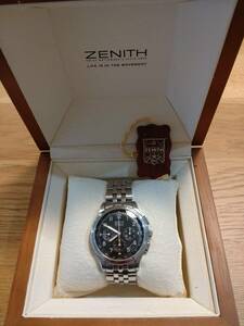 zenith ゼニス　クラスエルプリメロ　使用傷多数　不動