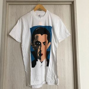 新品　90's 90年代 デッドストック Hanes clasics 映画Tee 1931年 DRACULA 吸血鬼 ドラキュラ シングルステッチ 半袖 tシャツ M 白 アート