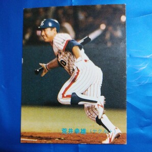 １９８９カルビー野球カード№６３荒井幸雄（ヤクルト）の画像1