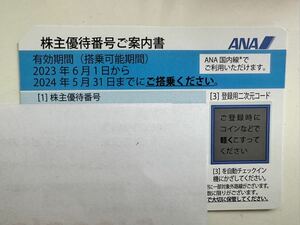 ANA 全日空 株主優待券2024年5月31日まで　1枚