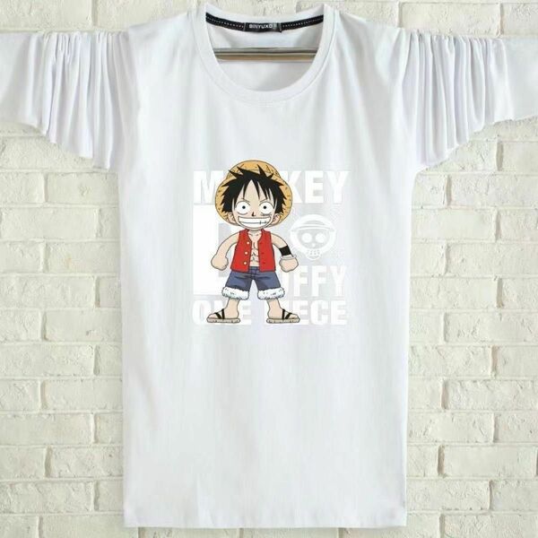 ONE PIECE ワンピース ルフィ Tシャツ長袖 長袖Tシャツ