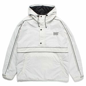 ワコマリア WACKOMARIA NANGA ナンガ コラボ 2024 SS 新作 新品 サイズM オフホワイト ジャケット マウンテンパーカ ANORAK JACKET