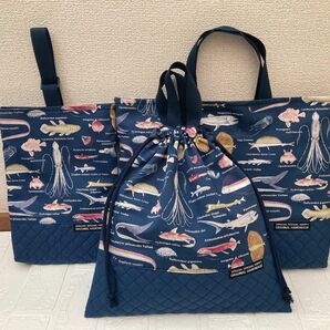 3点セット　深海魚　 入園入学 ハンドメイド