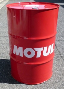 新油を抜いた MOTUL 空ドラム缶 200L 中古品 看板 バーベキュー オブジェ※発送=会社 お店宛のみ 引取り(北海道、沖縄不可)