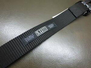 5.11 タクティカル TDU ベルト 1‐1/2 インチ （38mm）幅 ブラック / Lサイズ 59552BKS TDU Belt Black 送料無料 511 Tactical TDU Belt