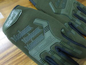 Mechanix Wear MPact Gloves Black, メカニック ウェア Mパクト グローブ M サイズ Green 送料無料 グリーン