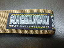 BLACK HAWK! タクティカル ベルト リガーベルト ブラックホーク M サイズ デザートタン 送料無料 Tan Blackhawk Tactical Belt_画像7