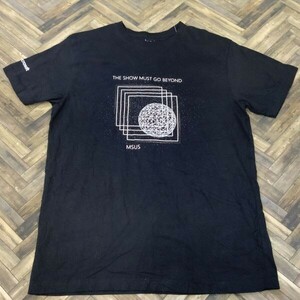 ヤM1750 ブラック L Tシャツ MICROSOFT MSUS「THE SHOW MUST GO BEYOND」ツアー