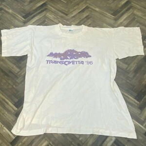 ヤM2148 ヴィンテージ ロゴ 半袖 Tシャツ ホワイト XL