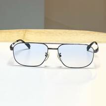 ◆LANVIN ランバン 日本製 LN0769 Ti-P 眼鏡フレーム メガネ メンズ 57□16-140 ロゴ入りテンプル_画像2