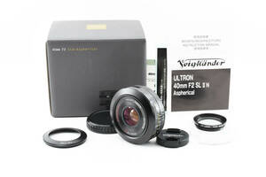 Voigtlander ULTRON 40mm F2 Aspherical SL II S (キヤノンEF用) [美品] #2613A