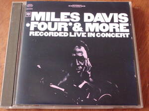 MILES DAVIS/FOUR & MORE RECORDED LIVE IN CONCERT 国内盤