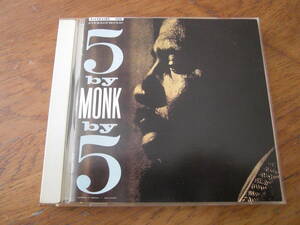 THELONIOUS MONK QUINTET/5 BY MONK BY 5 国内盤