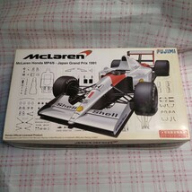 ★未組立 フジミ/FUJIMI 1/20 F1 マクラーレン ホンダ MP4/6 1991 日本GP プラモデル 模型 別売 エッチング デカールパーツ付 _画像2