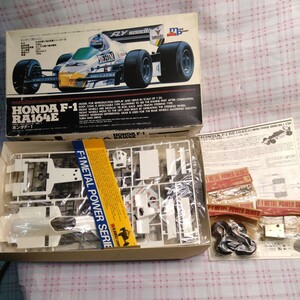 未使用品 カワイ 1/20 ホンダF-1 RA164E メタルパワーシリーズNo.1　プラモデル　