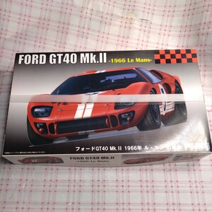 フジミ模型 フォード GT40 Mk.2 1966年 ルマン 出場車 1/24 FORD GT40 Mk.2 1966 Le Mans リアルスポーツカーシリーズNo.51 プラモデル 