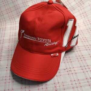 pansonic Toyota racing 11 f1 f-1 cap hat tag attaching 