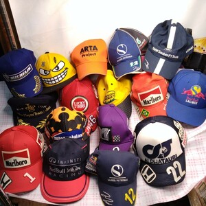  hat cap old clothes racing team F-1 Formula together 16.