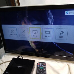 Panasonic ポータブル液晶 UN-19F6D パナソニック テレビ チューナー リモコン の画像4