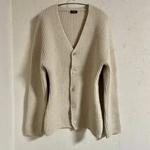 2009FW JIL SANDER by RAF SIMONS Cardigan ジルサンダー　ラフシモンズ期　ニットカーディガン_画像2