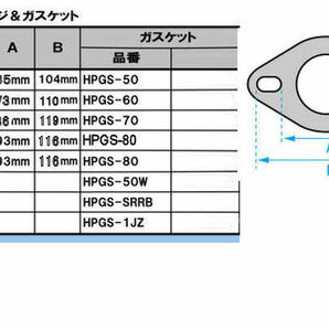 HPI マフラー ガスケット 50φ 小判 送料込みの画像2