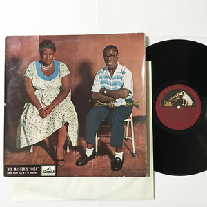 UK イギリス盤 ORIG LP■Ella Fitzgerald / Louis Armstrong■Ella And Louis■His Master Voice オリジナル モノラル【試聴できます】