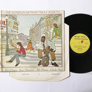 UK England record ORIG LP#Howlin' Wolf#The London Sessions#Rolling Stones Eric Clapton Steve Winwood original [ audition is possible to do ]