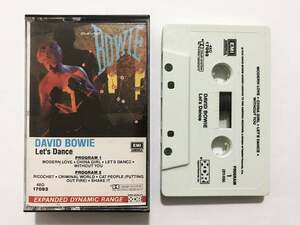 ■カセットテープ■デヴィッド・ボウイ David Bowie『Let's Dance』レッツ・ダンス■同梱8本まで送料185円