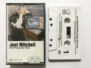 ■カセットテープ■ジョニ・ミッチェル Joni Mitchell『Wild Things Run Fast』■同梱8本まで送料185円