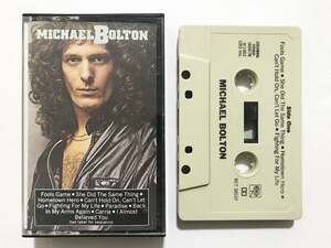 ■カセットテープ■マイケル・ボルトン『Michael Bolton』1stアルバム ハードロック■同梱8本まで送料185円