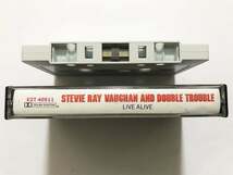 ■カセットテープ■Stevie Ray Vaughan『Live Alive』■同梱8本まで送料185円_画像3