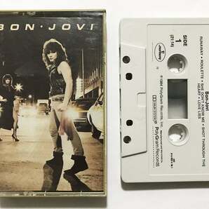 ■カセットテープ■ボン・ジョヴィ『Bon Jovi』夜明けのランナウェイ 1stアルバム■同梱8本まで送料185円の画像1