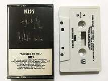 ■カセットテープ■キッス Kiss『Dressed To Kill』地獄への接吻「Rock And Roll All Nite」収録■同梱8本まで送料185円_画像1