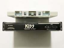 ■カセットテープ■キッス Kiss『Dressed To Kill』地獄への接吻「Rock And Roll All Nite」収録■同梱8本まで送料185円_画像3
