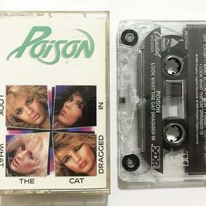 ■カセットテープ■ポイズン Poison『Look What The Cat Dragged In』1stアルバム■同梱8本まで送料185円の画像1