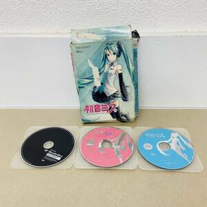 現状品　初音ミク V3 VOCALOID3 ボーカロイド ソフトウェア　i16740 　コンパクト発送