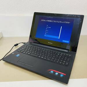 初期化済み　lenovo G50 80 　i3 5005U 4GB 1TB HDD 　i17339 　100サイズ発送