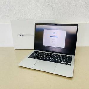 MacBook Air 13-inch M1 2020 8C CPU/7C 　GPU 16GB SSD　256GB 　充放電回数130回 　バッテリー最大容量95% 　 i17555　80サイズ発送 